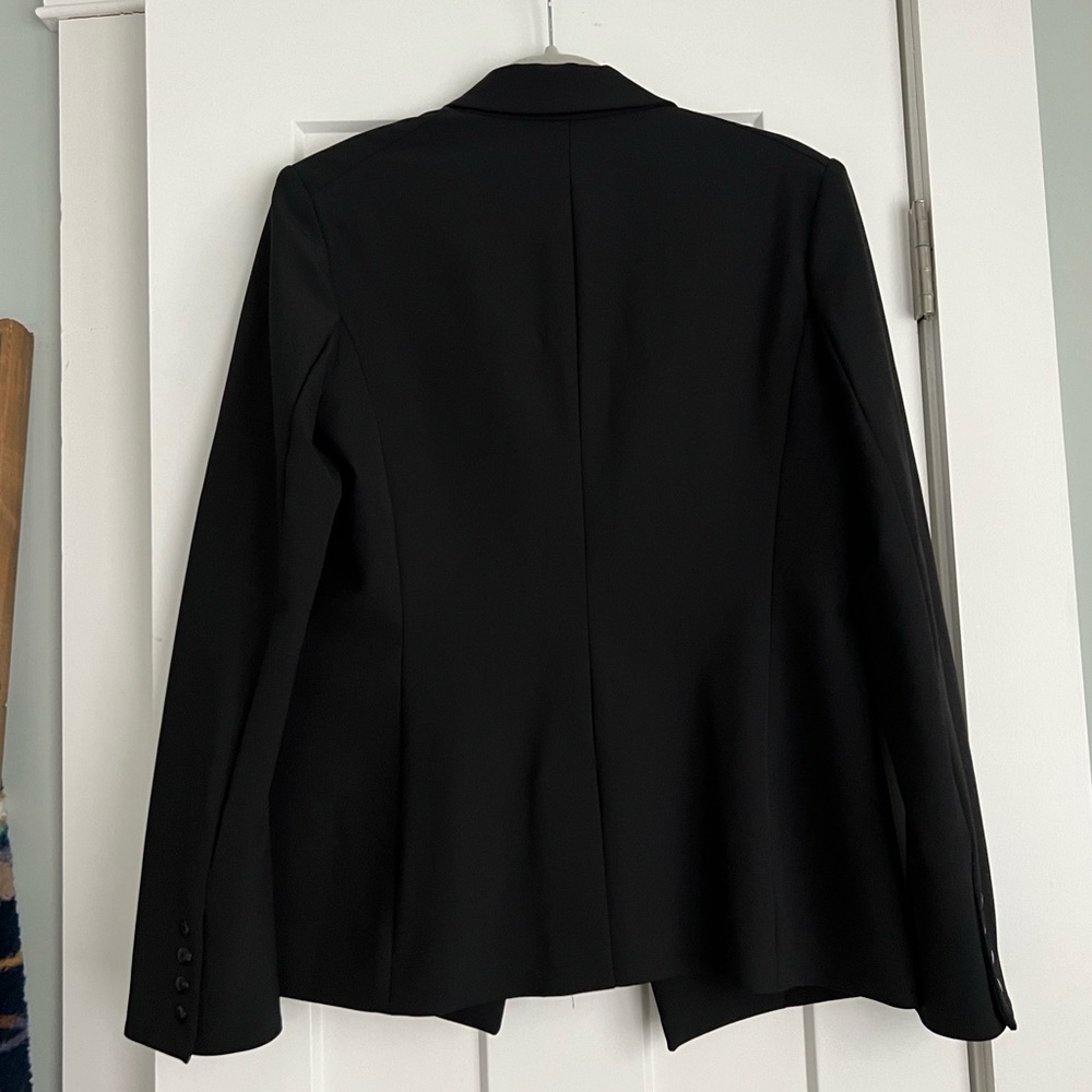 Veronica Beard Iconic Scuba Dickey Jacket Blazer Black - Picture 7 of 13